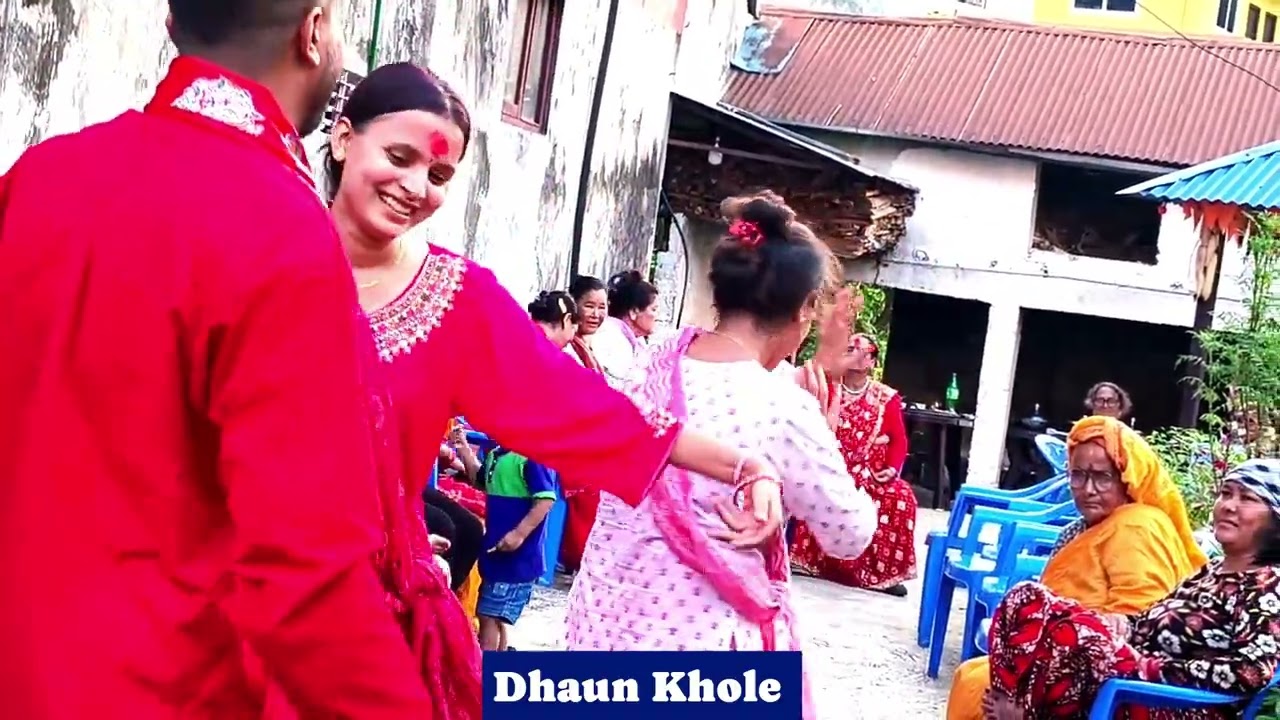 पाञ्चे बाजामा दुवै जोडीको  प्रतिष्पर्धा || #viral #panchebaja #trendingvideo #traditional
