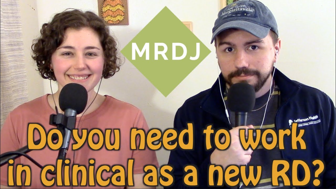 Clinical vs Non-clinical as a new Dietitian - My Dietitian Journey Podcast