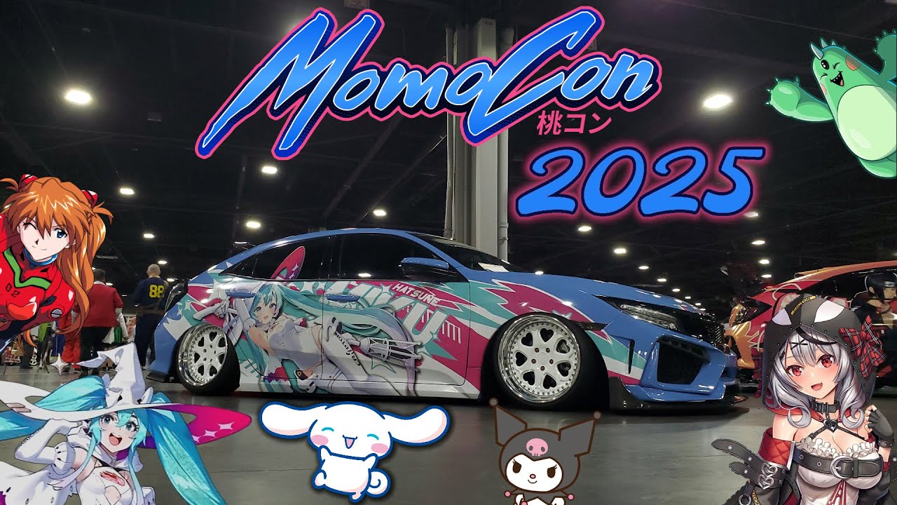 MomoCon 2025 | Itasha/痛車 Display