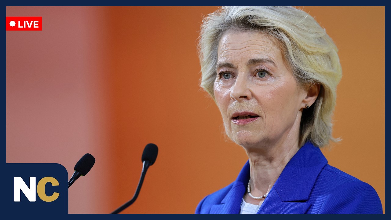 LIVE: Von Der Leyen Addresses EU Emergency Response Efforts In Brussels | News Central | AC1F