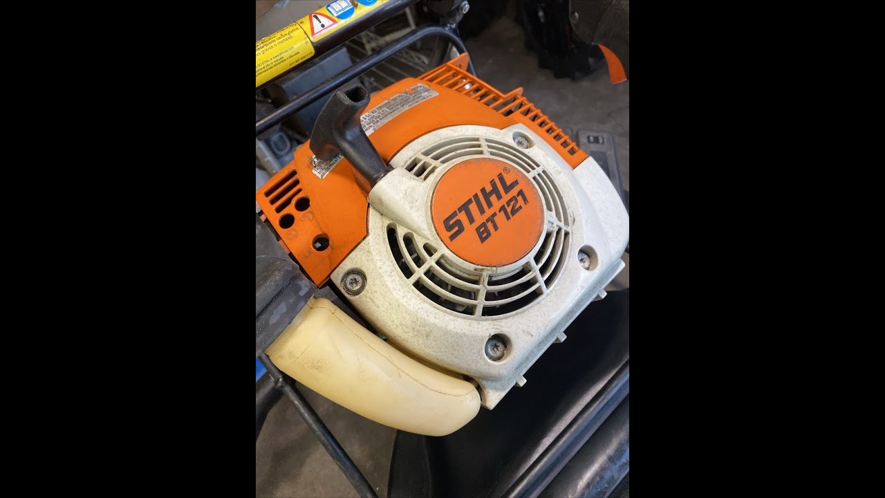 Stihl BT 121 pælebor - måske med en fejl?