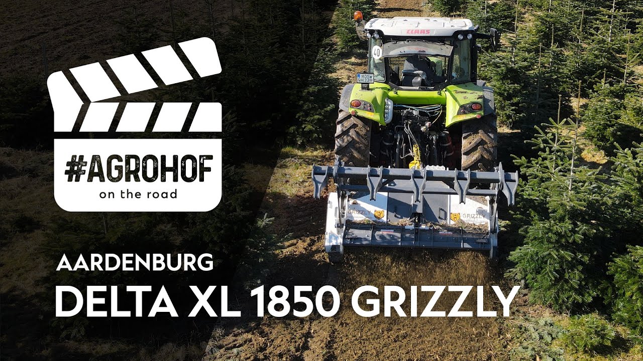Aardenburg Delta XL 1850 grizzly forestry mulcher │🚜Claas Arion 440