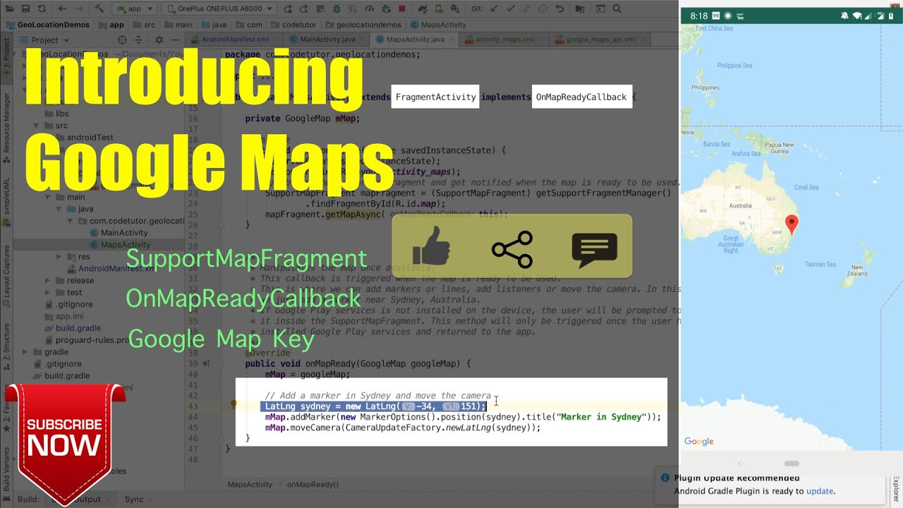 Location aware Android Apps - Part 4, Introducing Google Maps