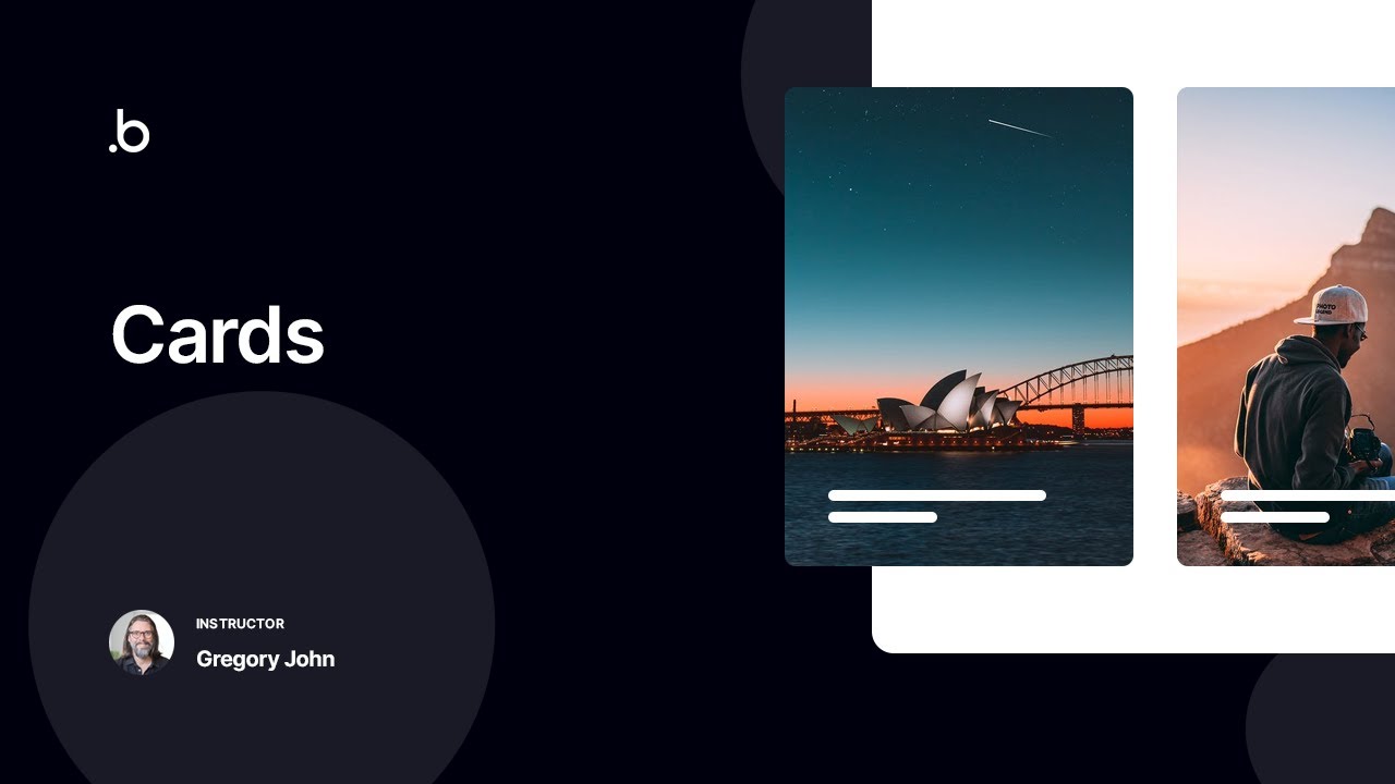 Cards (Flexbox) | Bubble tutorial