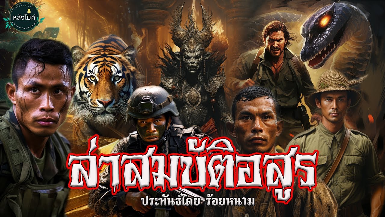 ล่าสมบัติอสูร / ลุงแดงเพื่อนพ่อ ประพันธ์โดย ร้อยหนาม / ตรัยโศก