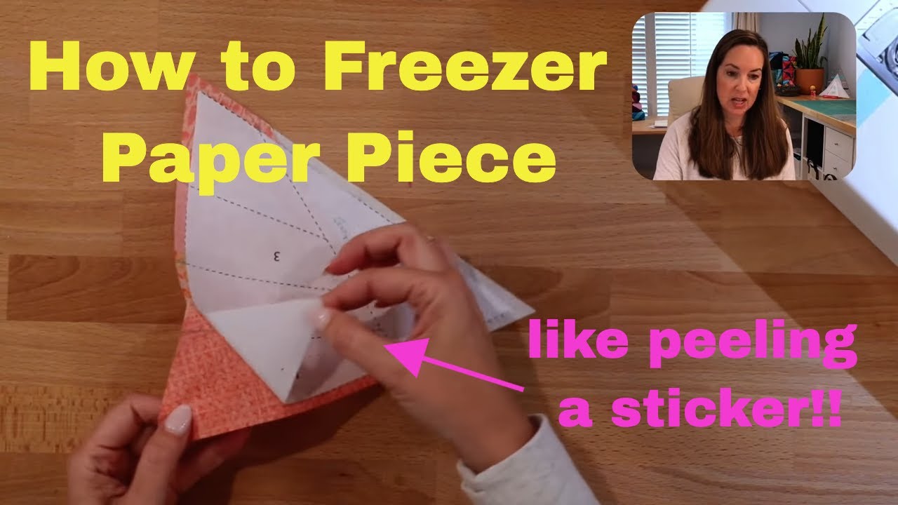 the BEST way to paper piece (plus a free pattern!)