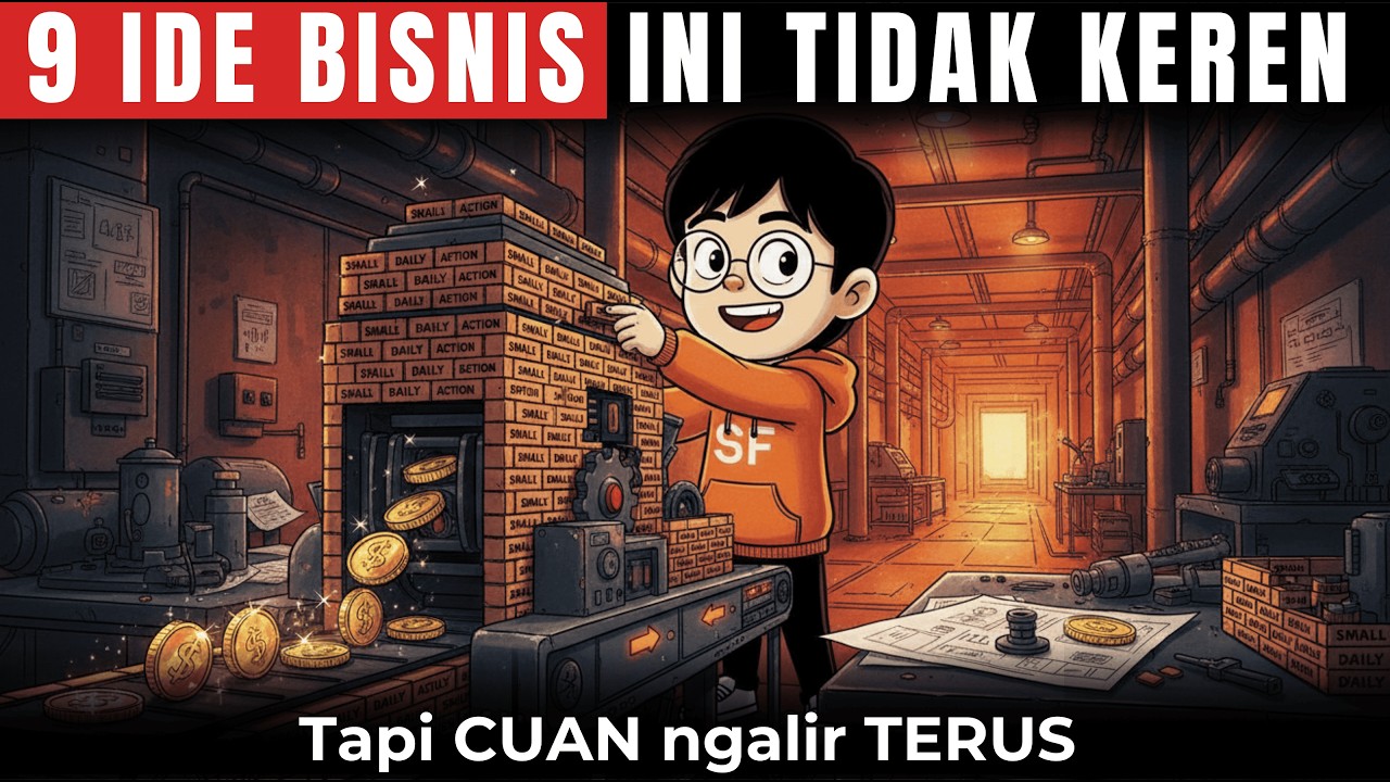 9 IDE BISNIS YANG TAK ADA MATINYA (Tidak keren, Tapi Bikin Kaya Pelan-Pelan)