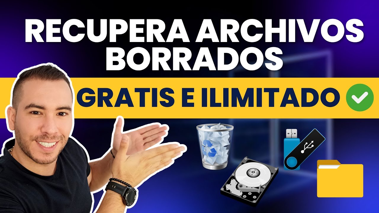 🔥 Cómo RECUPERAR Archivos BORRADOS de tu PC, USB y Disco Duro ¡GRATIS y FÁCIL! 🔄💻