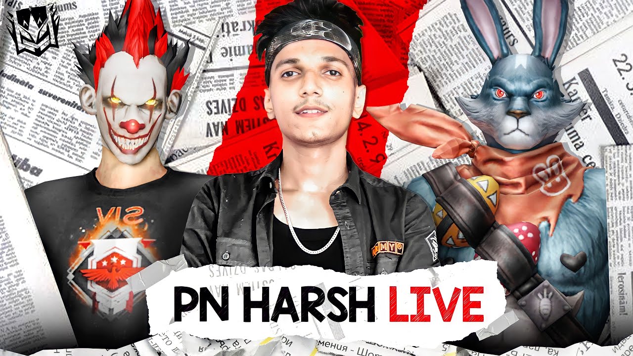 PN HARSH IS LIVE 🔥🔥🔥 AFTER LONG TIME 💥 #PRONATION #FREEFIRELIVE #PNHARSH #PNREX