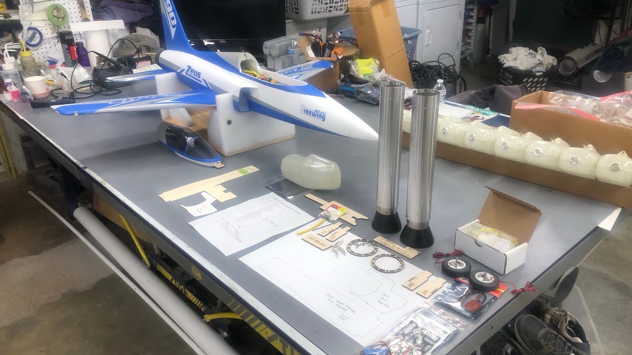 Freewing Zeus detailed turbine conversion Episode #1