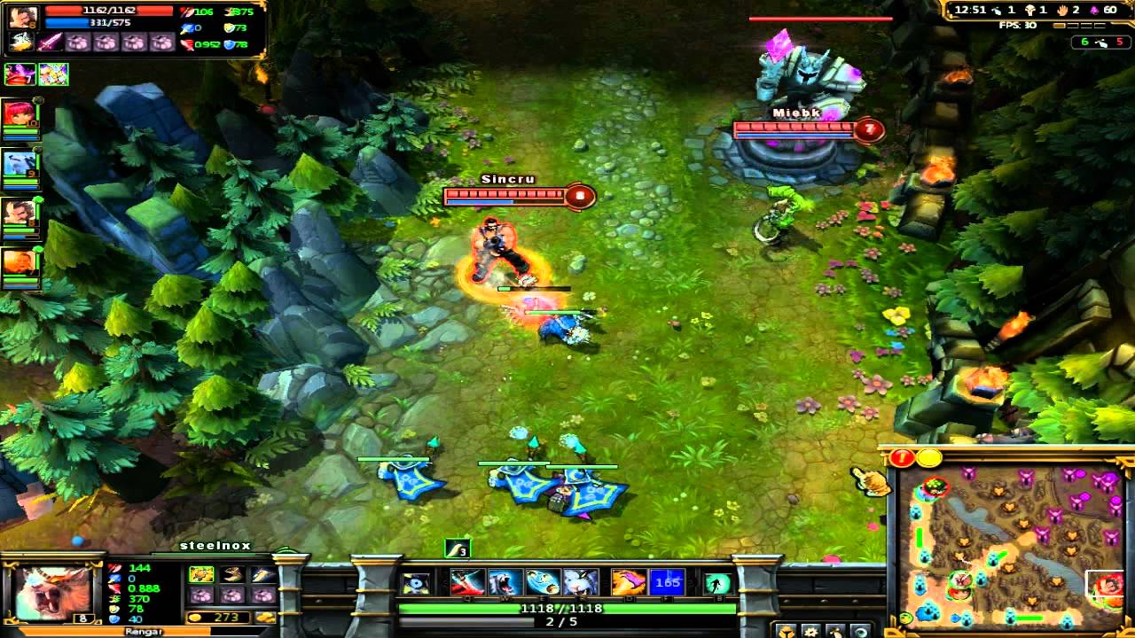 League of Legend | Con Davidsneokiller, Colchonero4ever, L&euml;d y Steelnox / Rengard Jungle /