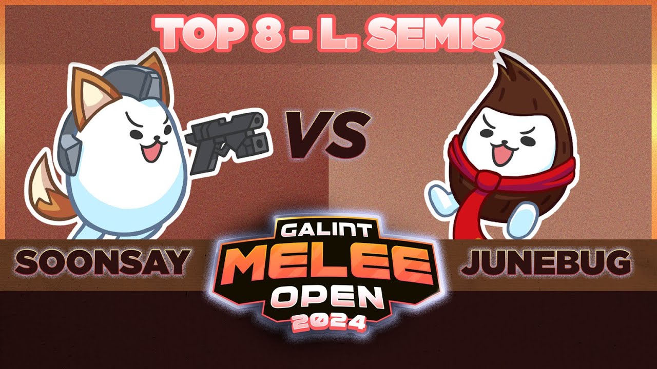 Soonsay (Fox) vs Junebug (Donkey Kong) - Galint Melee Open 2024 - Melee Top 8: Losers Semifinals