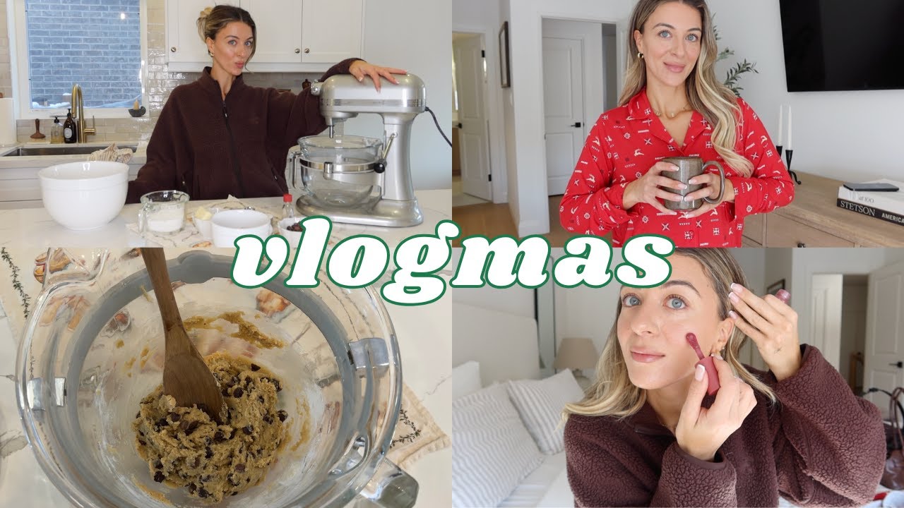 VLOGMAS 2: Мои фавориты ноября, ЛУЧШИЙ рецепт печенья, праздничные пижамы!