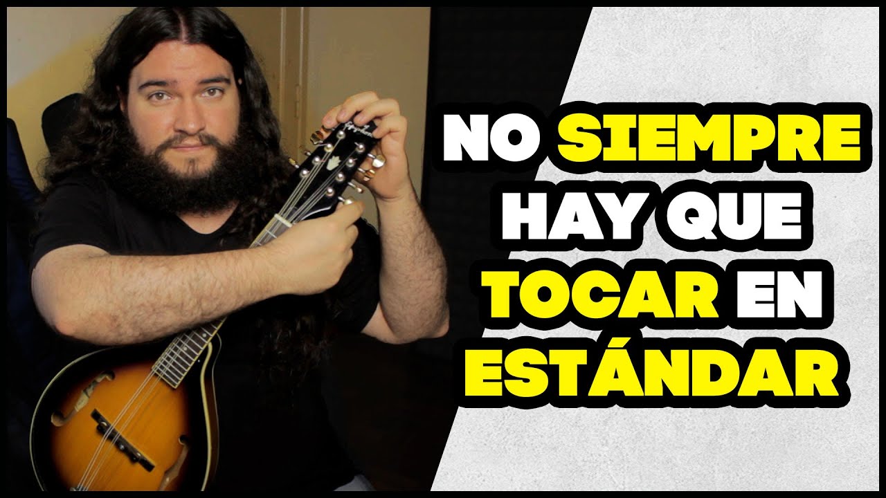 3 AFINACIONES Alternativas | Tutorial | En Mandolina