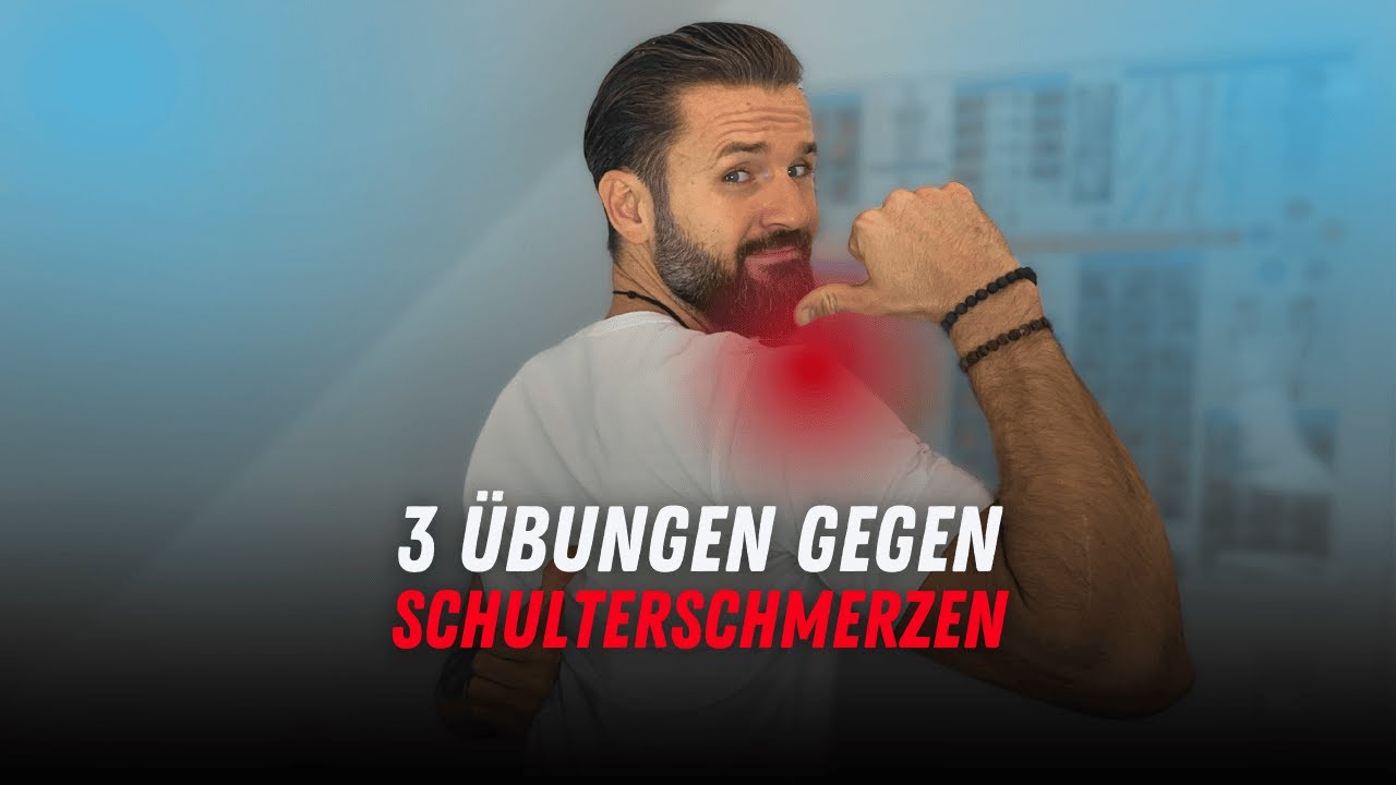 3 ÜBUNGEN GEGEN SCHULTERSCHMERZEN