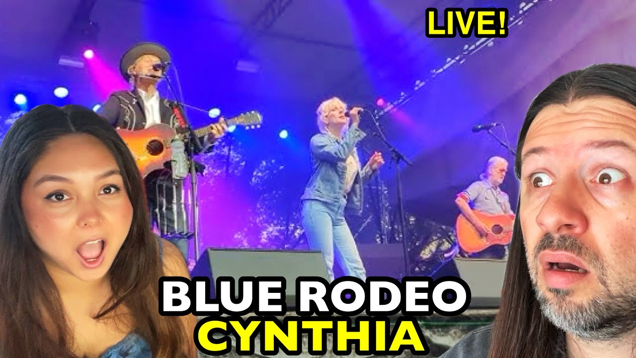 BLUE RODEO Cynthia LIVE | REACTION
