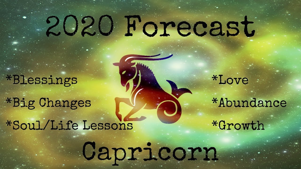 Capricorn ~ So VERY blessed! ~ 2020 Tarot Forecast