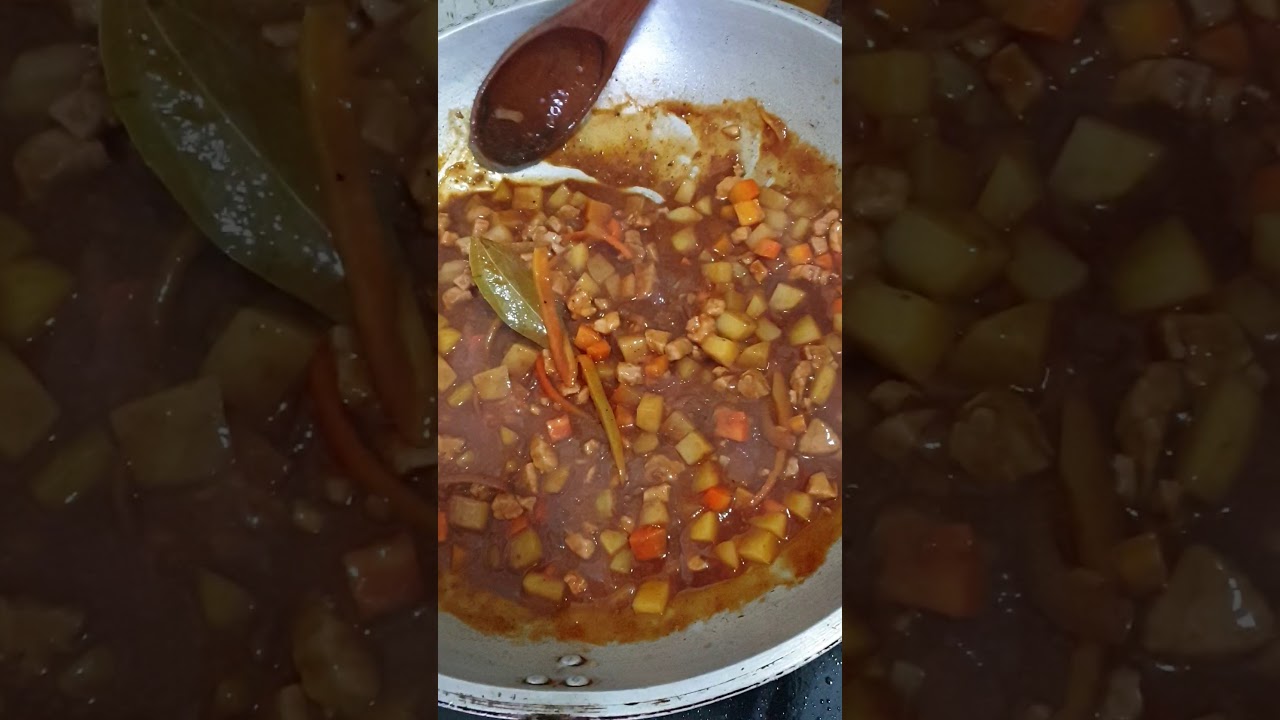 My own version of Pork Menudo with Love 💘