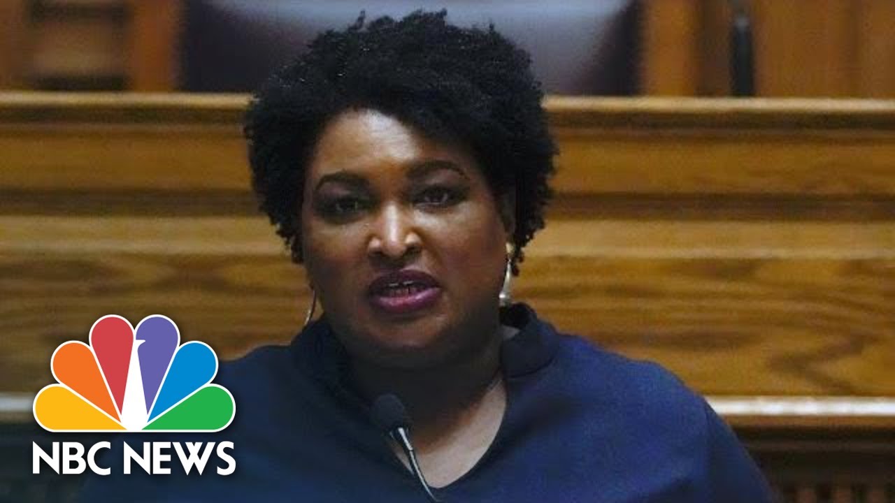 Stacey Abrams Speaks After Georgia's Electors Cast Votes For Biden | NBC News NOW