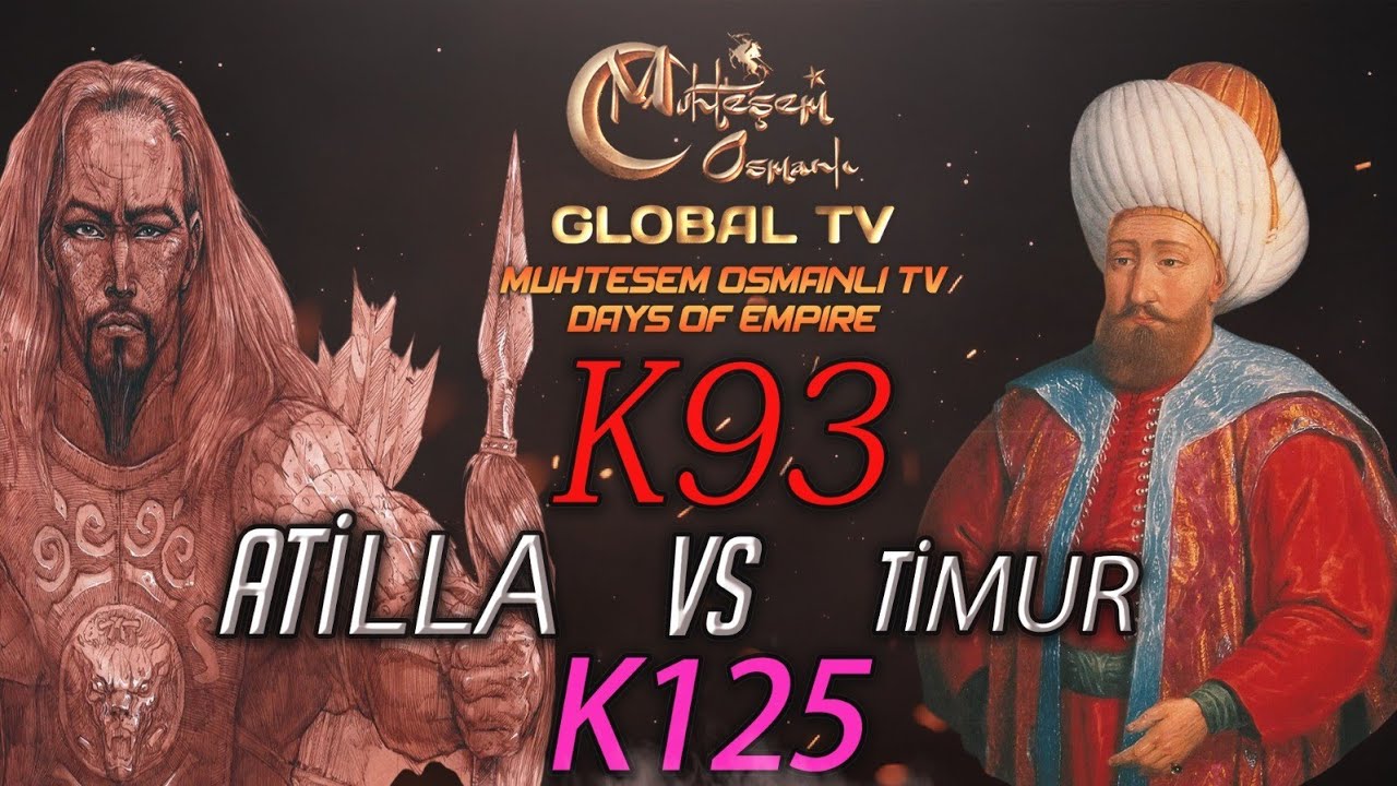 [MOGTV] K93 vs K125  | Muhteşem Osmanlı KVK Savaşı [Days of Empire]