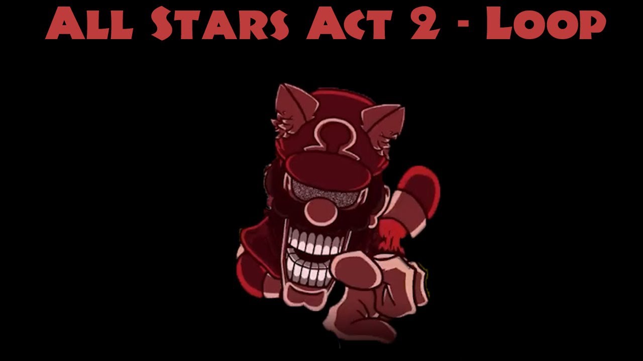 Friday Night Funkin' VS Mario's Madness V2- All Stars -Act 2 - Extended