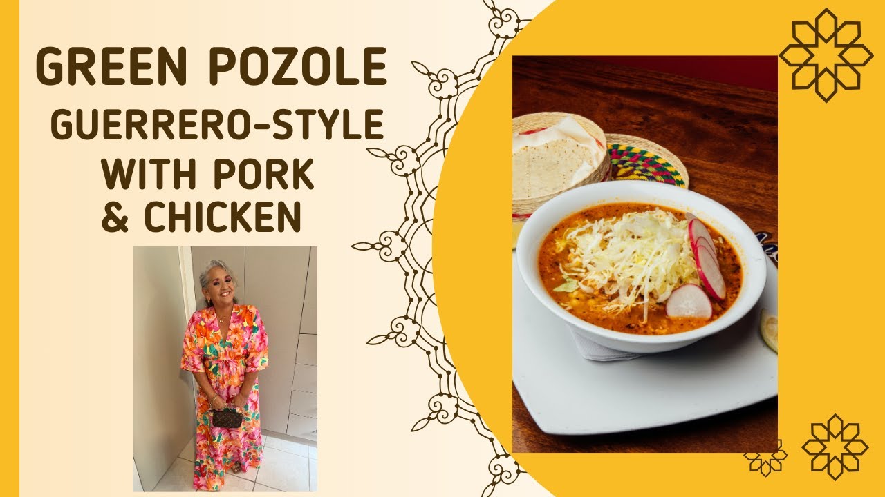 Authentic Green Pozole from Guerrero 🇲🇽 | Pozole Verde Tradicional Paso a Paso