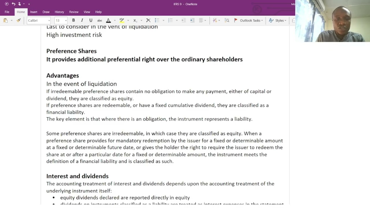 ACCA F7   Financial Instrument IFRS 9   Lecture 3