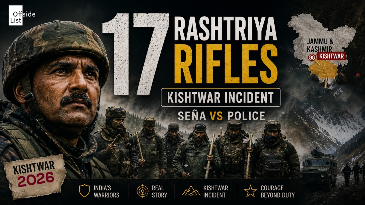 17 Rashtriya Rifles Clash with J&K Police in Kishtwar | FIR Filed on RR Soldiers