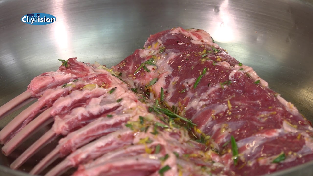 CityVision Rezepttipp: Lammkarree mit Honig Chili Kruste