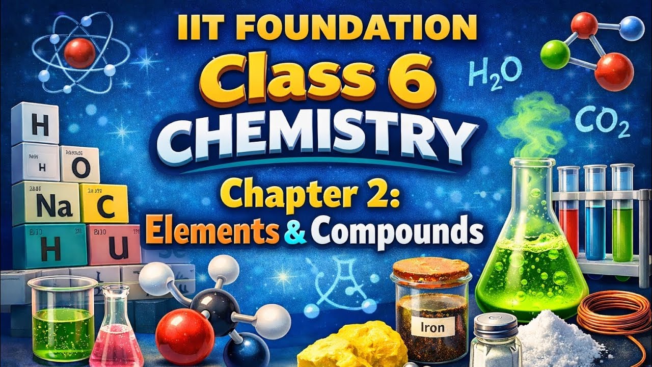 Elements & Compounds,class-6, chemistry, chapter -2