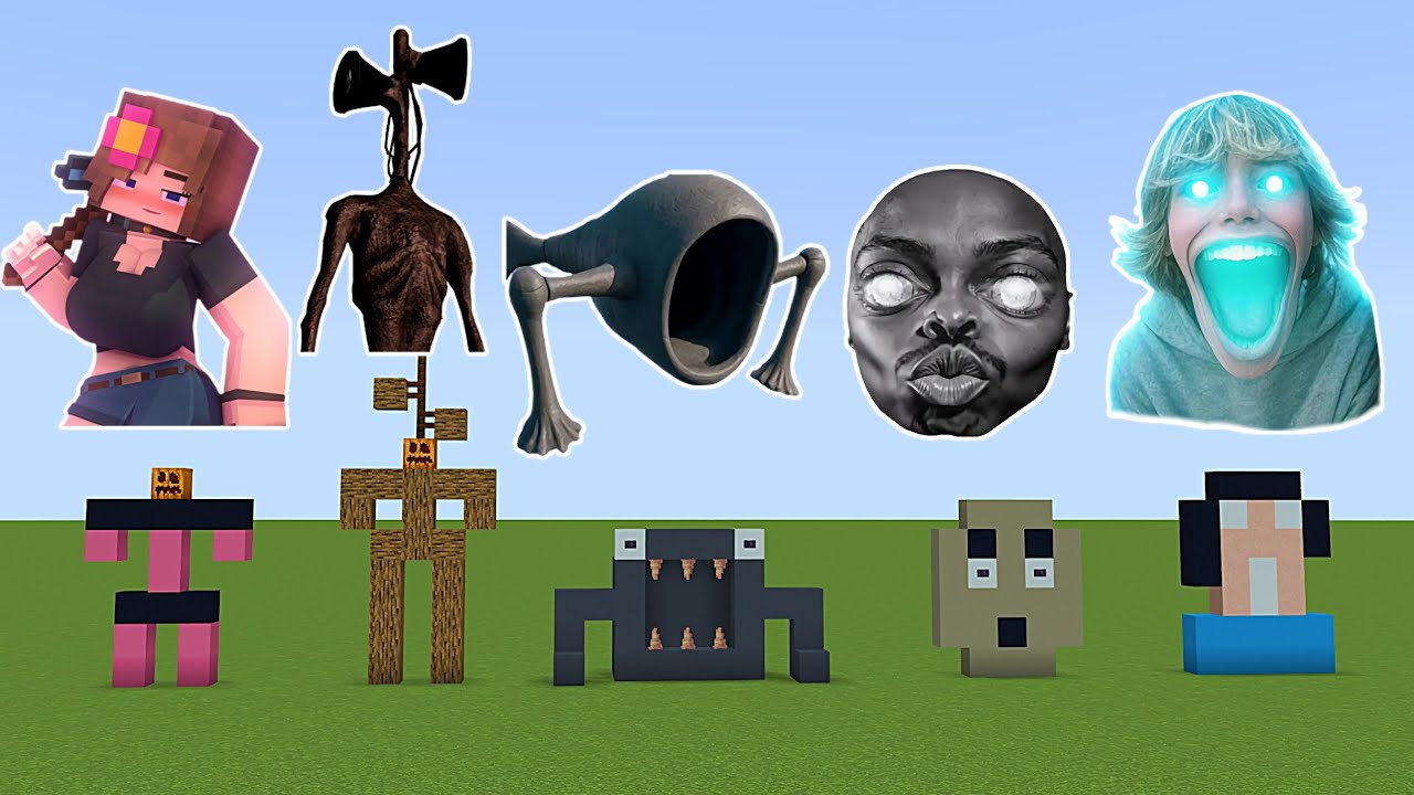 Do Not Spawn Sea Eater SCPWhishIKnew SirenHead Jenny Dweller SCP67Kid  in Minecraft 