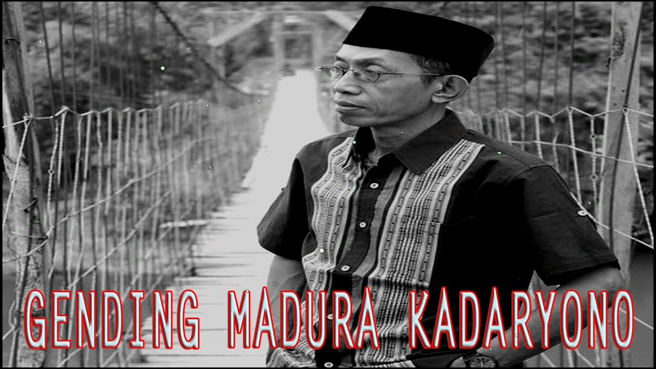 KADARYONO GENDING SANG POSANGAN
