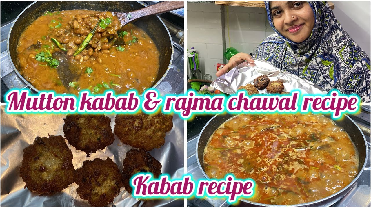 Mutton kakab recipe Aaj hai special rajma chawal recipe😋❤️itna tasty 🤤 rajma recipe 😌
