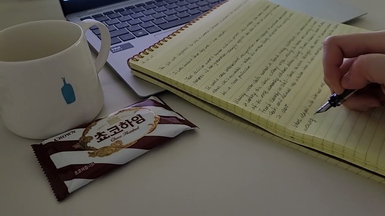 260309 CNN 만년필 영어필사 470일차 | English Handwriting ASMR | Writing Sounds | Study With Me (No Talking) 
