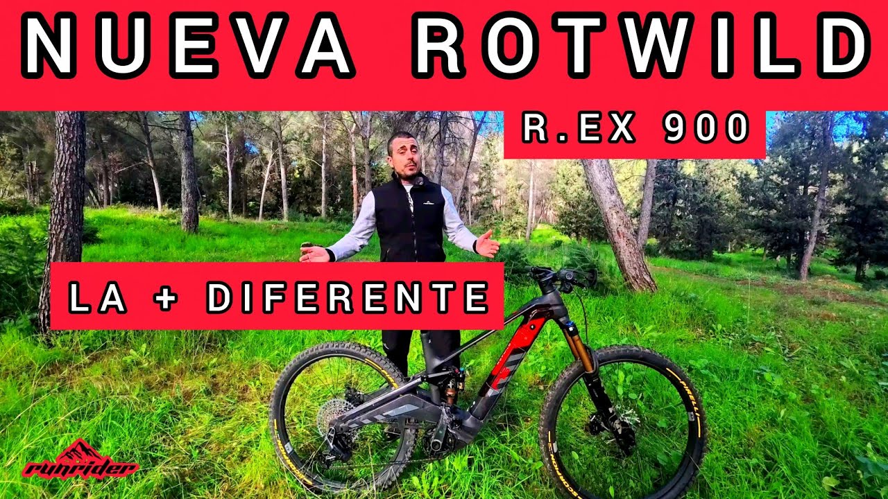 NUEVA EBIKE ROTWILD CON AVINOX 😱 ROTWILD R.EX 900