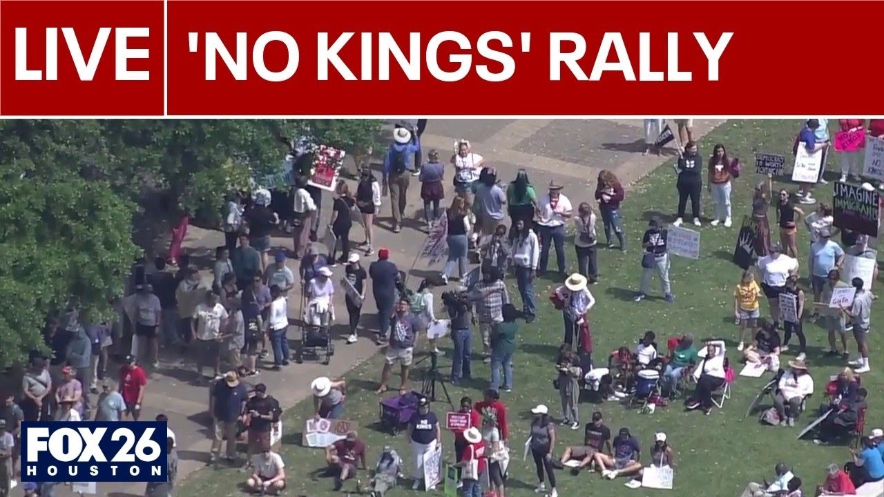 LIVE: Houston 'No Kings' rally: SkyFOX
