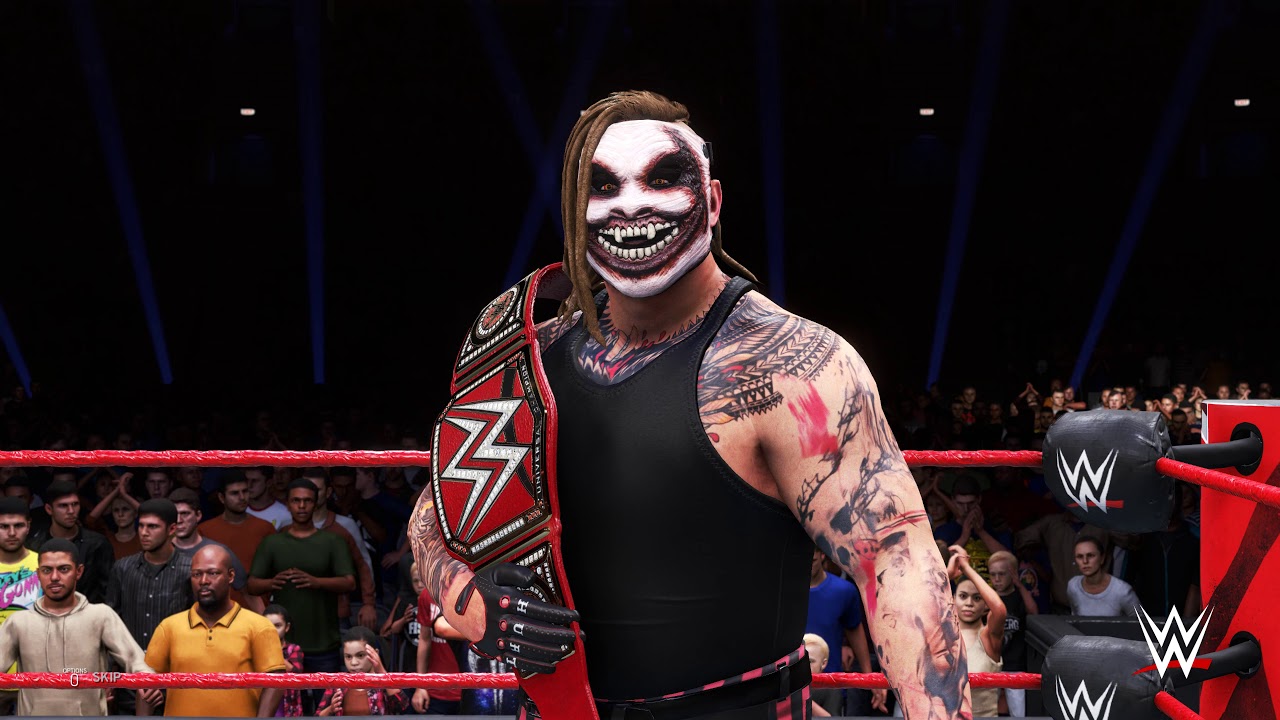 WWE 2K20 AJ Styles vs The Fiend Universal Championship RAW 4K