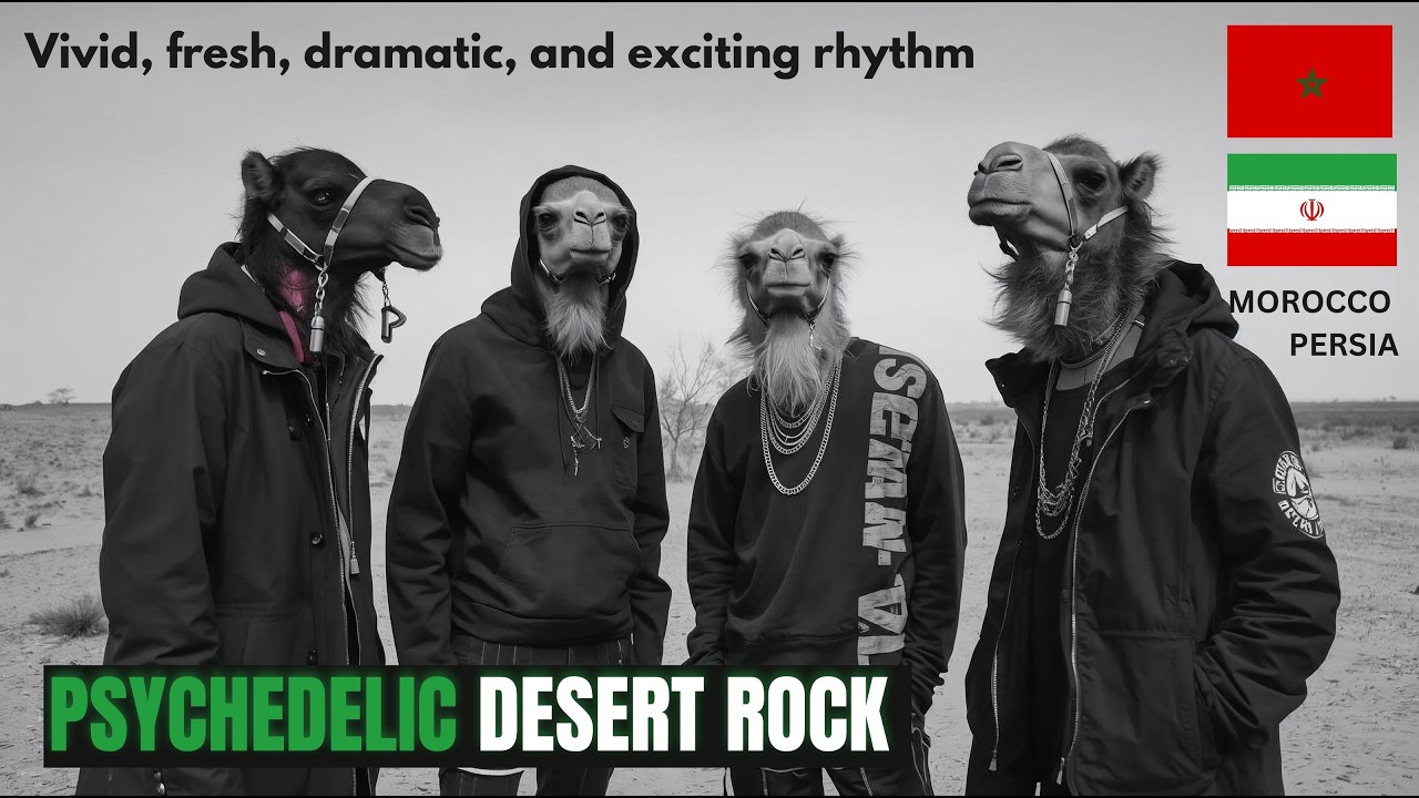 Moroccan & Persian 70s Desert Rock Mix &ndash; Psychedelic Deep Bass Grooves for Work & Relaxation