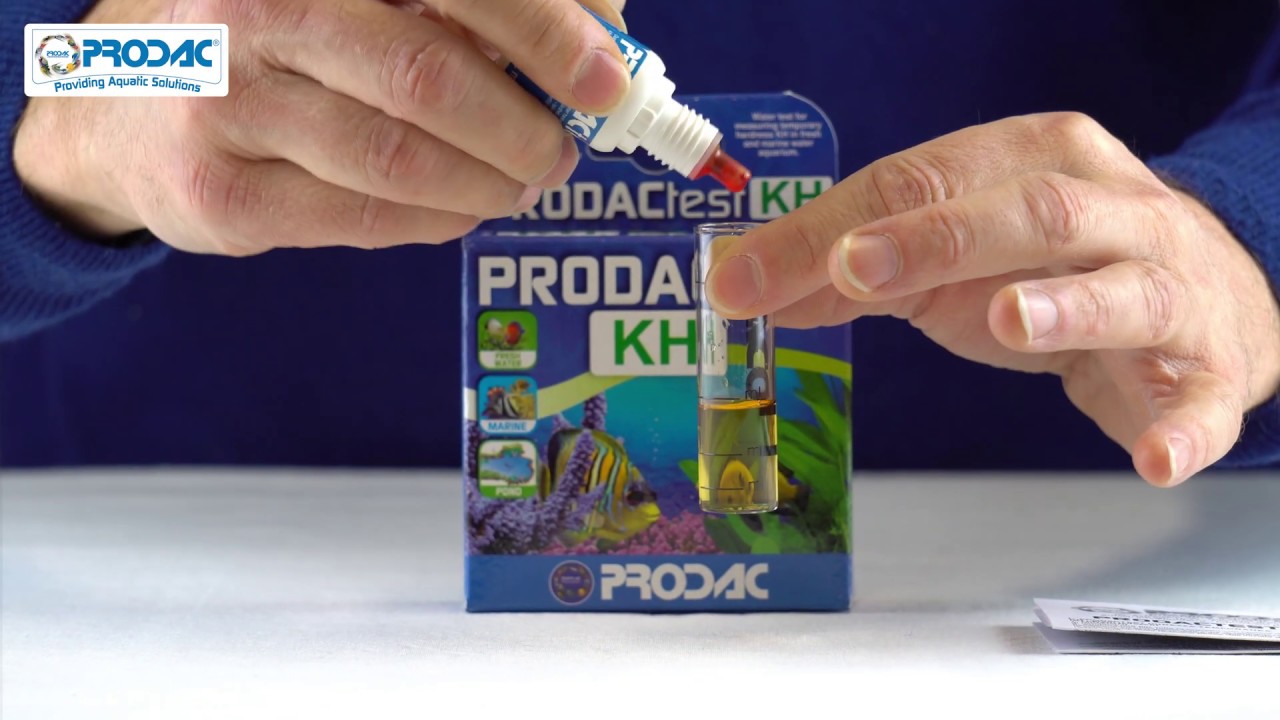 PRODACTEST KH - How to check carbonate hardness with Prodactest
