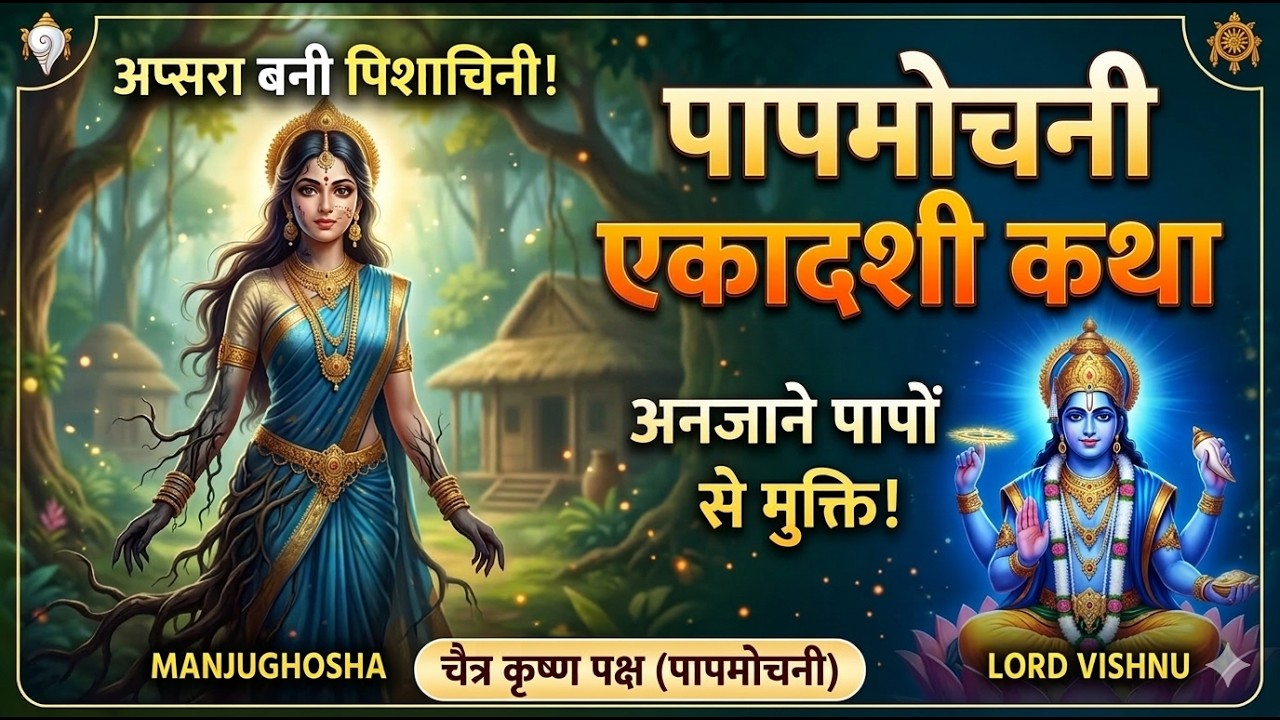 एकादशी व्रत कथा | Ekadashi Vrat Katha | Ekadashi Vrat Katha | Papmochani Ekadashi 2026