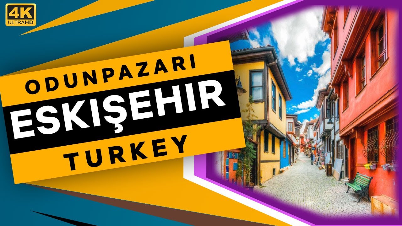 Eskişehir Odunpazarı | Turkey Walking Tour 23 October 2021 |4k UHD 60fps