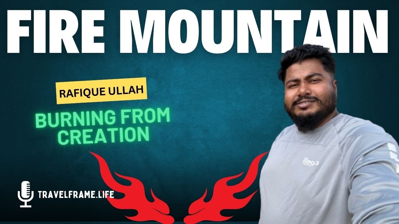Fire Mountain, Yanar Dag | রহস্যের আগুন, আগুনের দেশ আজারবাইজান #yanardağ #azerbaijan