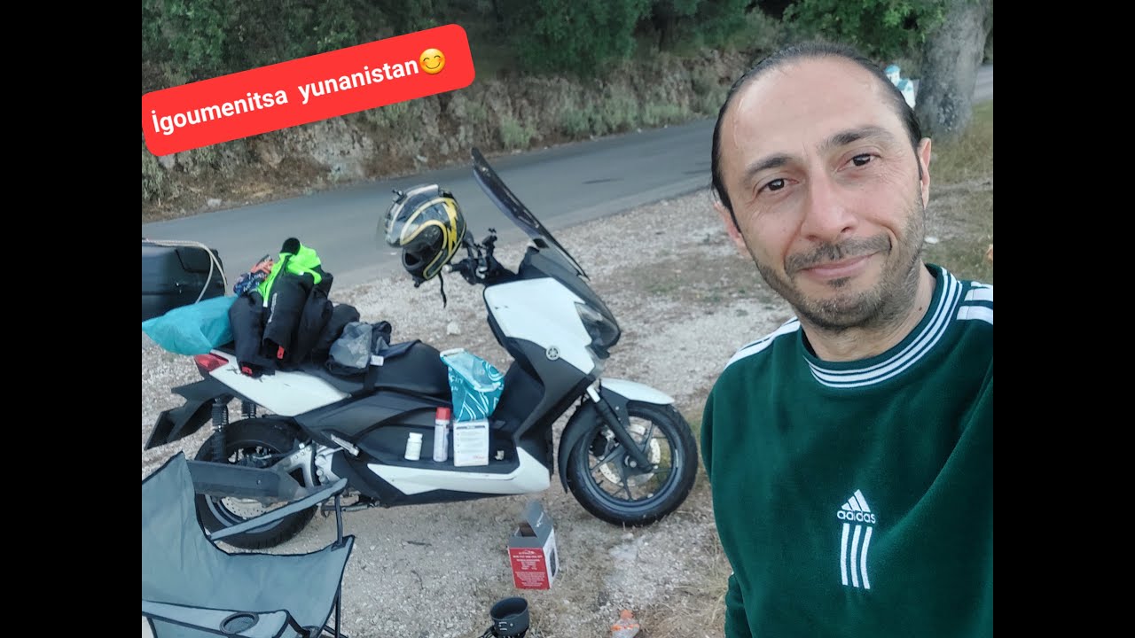 Xmax 250 ile 7000 km lik İsviçre Maceram Bölüm 1 Yunanistan
