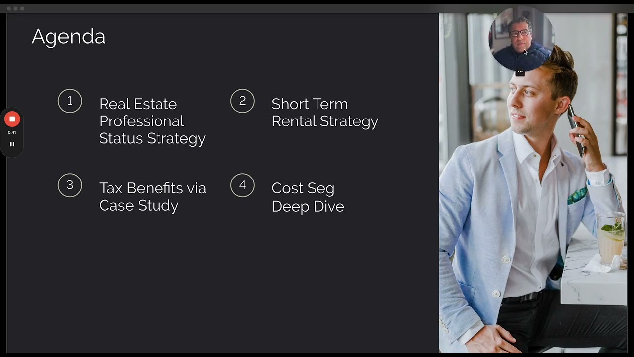 Cost Segregation: Section 1&2 - REPS and STR Strategies