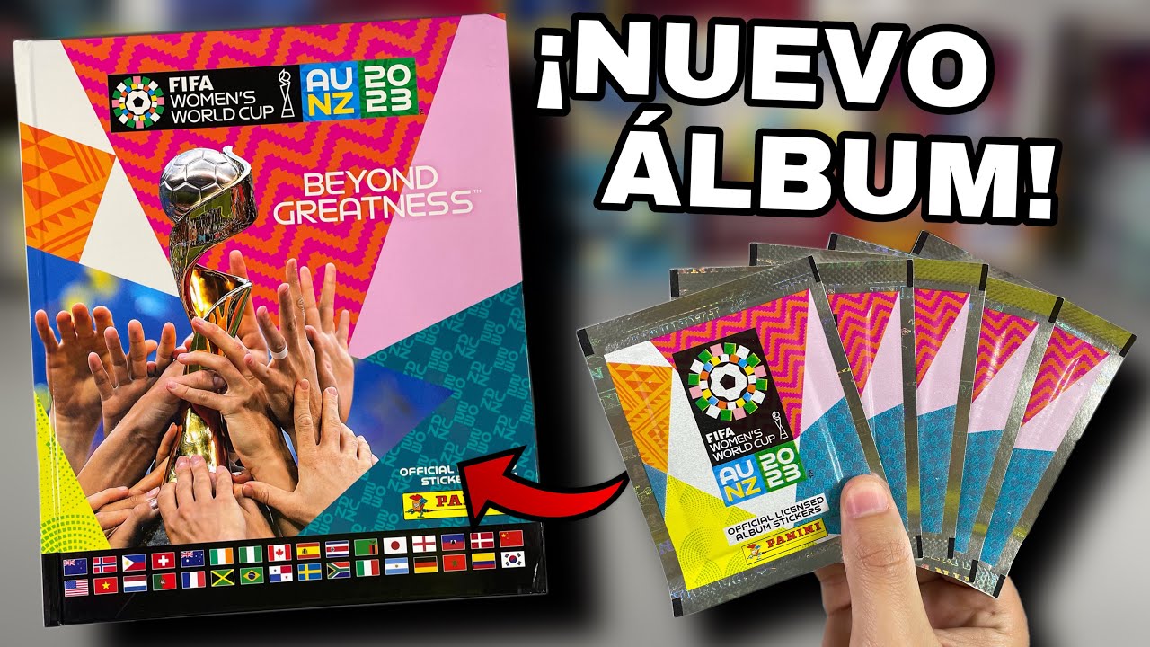 ¡ASÍ ES EL NUEVO ÁLBUM DEL MUNDIAL FEMENINO 2023!
