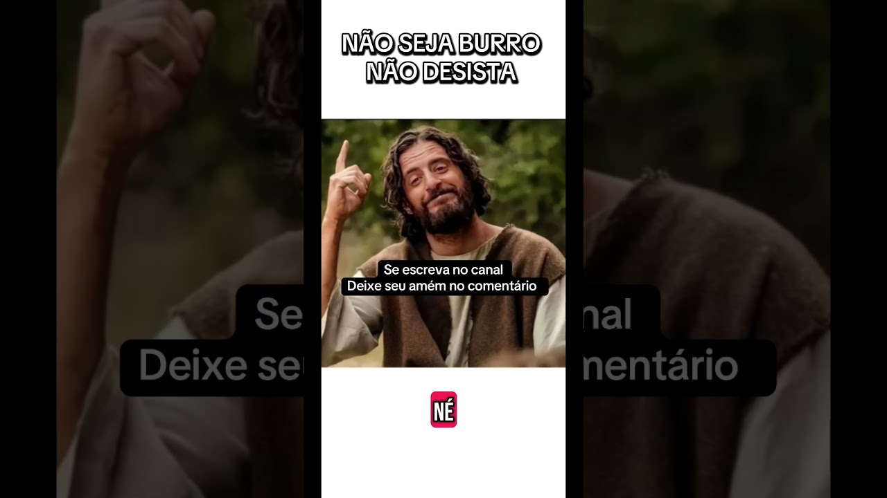 NÃO SEJA BURRO NÃO DESISTA 
