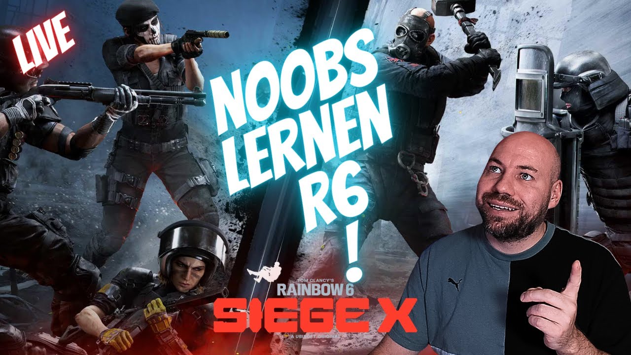 🔴Noob´s lernen Rainbow Six Siege X! | Das wird nix😅 #rainbow6siege #r6siege