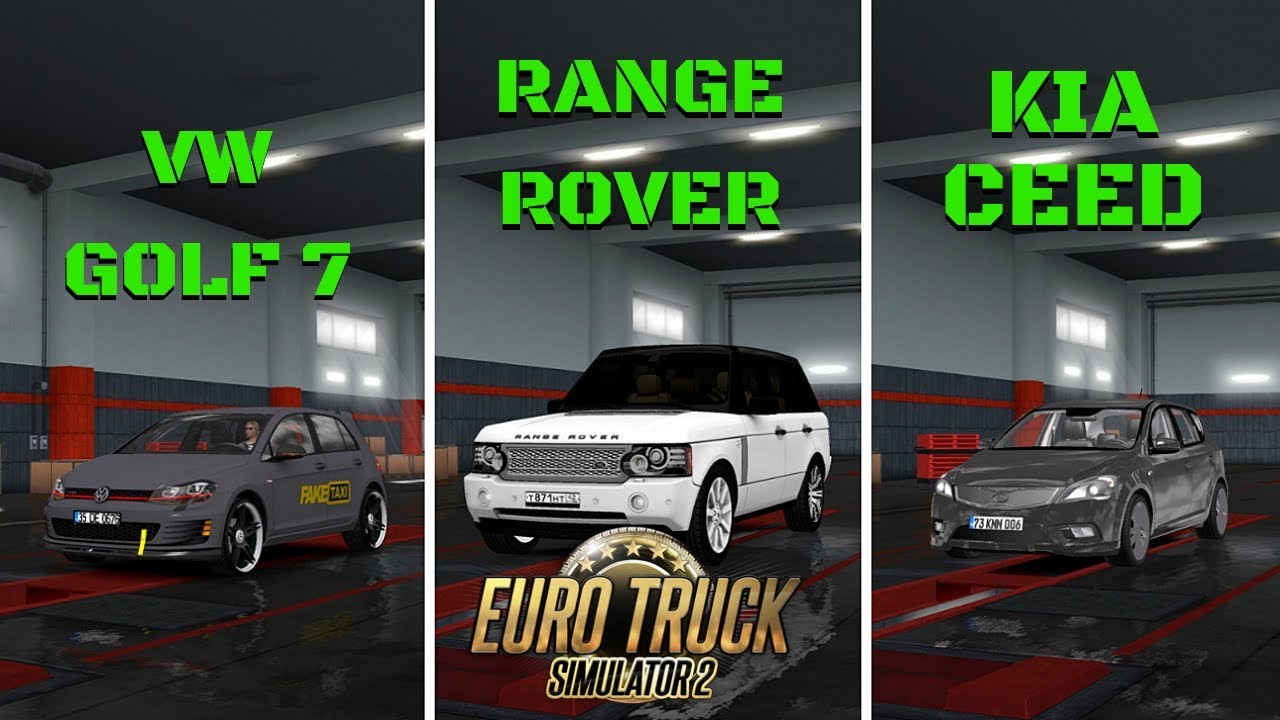 GOLF 7 GTI - RANGE ROVER - KIA CEED - ETS 2 Mods #60 | Radex