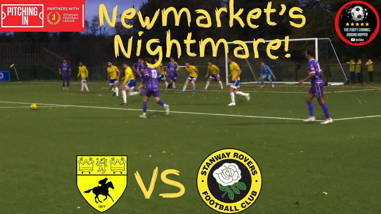 Хаос вне лиги! «Ньюмаркет Таун» разгромлен блестящими «Стэнвей Роверс» ⚽🔥