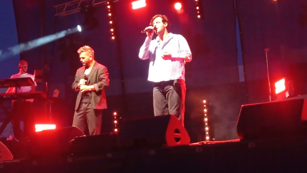 Caruso par@Marcolena et @Odem , tournée The Voice 2024
